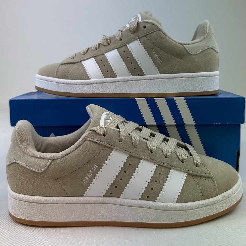 adidas Originals Campus 00s Kids SneakerWonder Beige/White/Gum Sz 7 Unisex